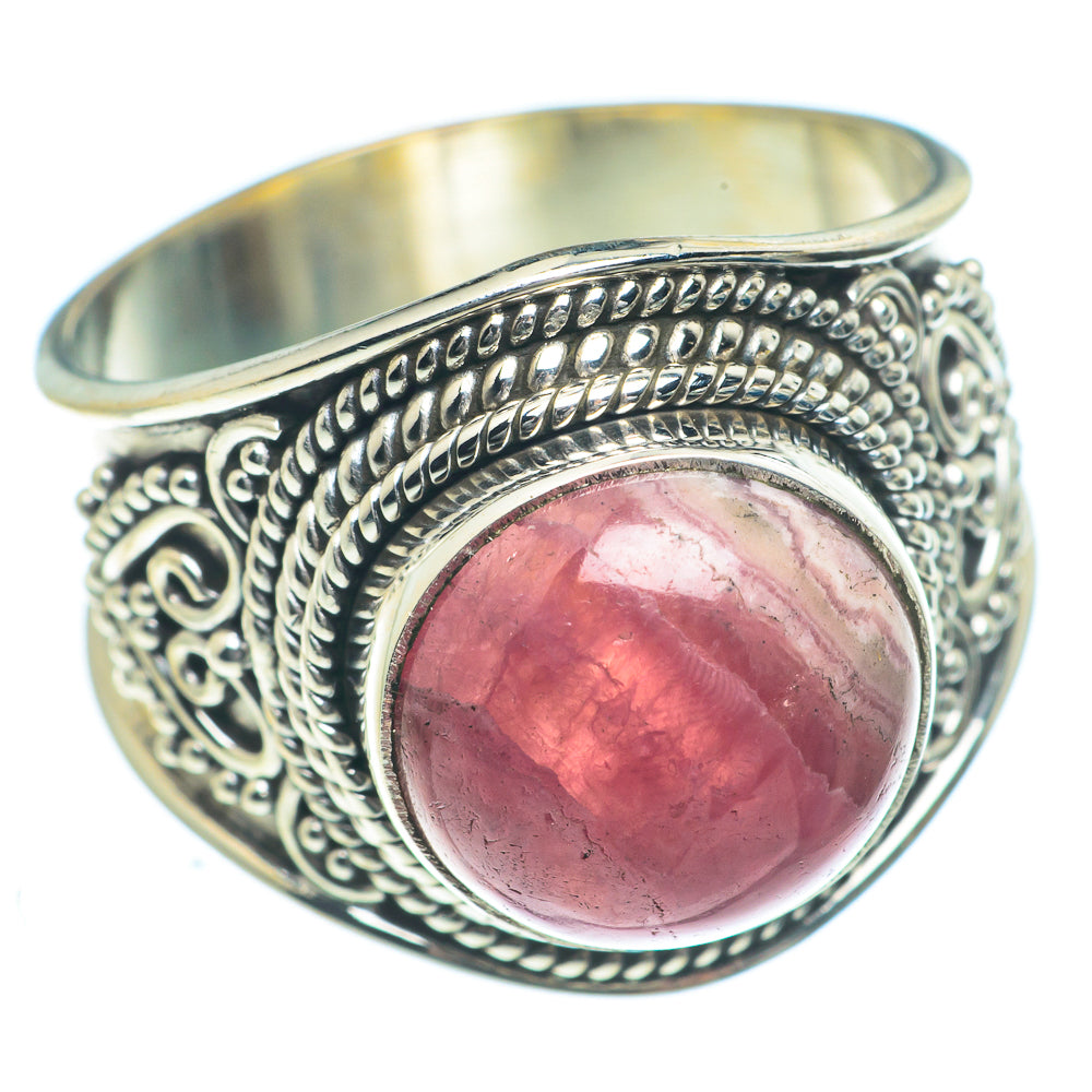 Rhodochrosite Rings handcrafted by Anasilvercos - RING63273
