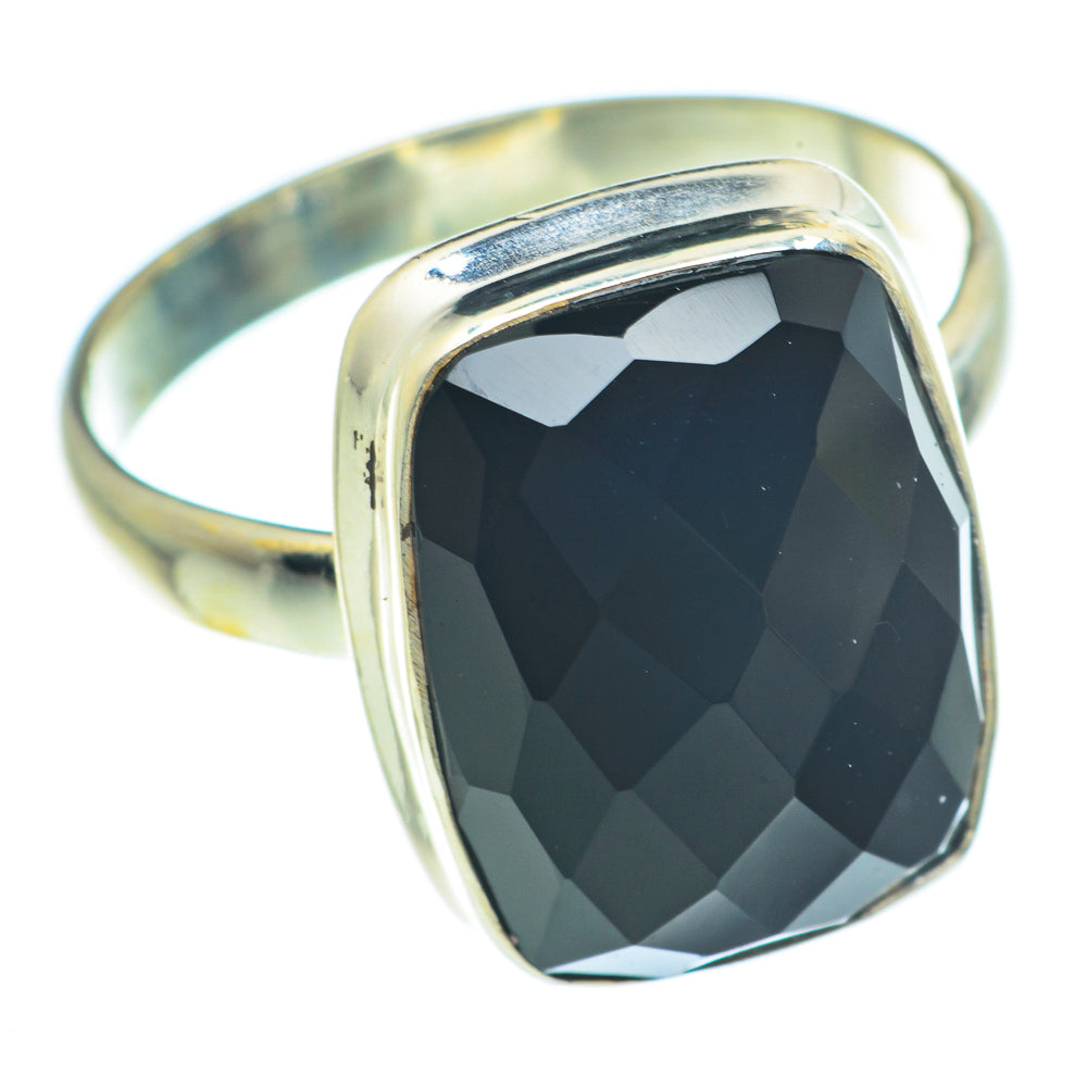 Black Onyx Rings handcrafted by Anasilvercos - RING63276