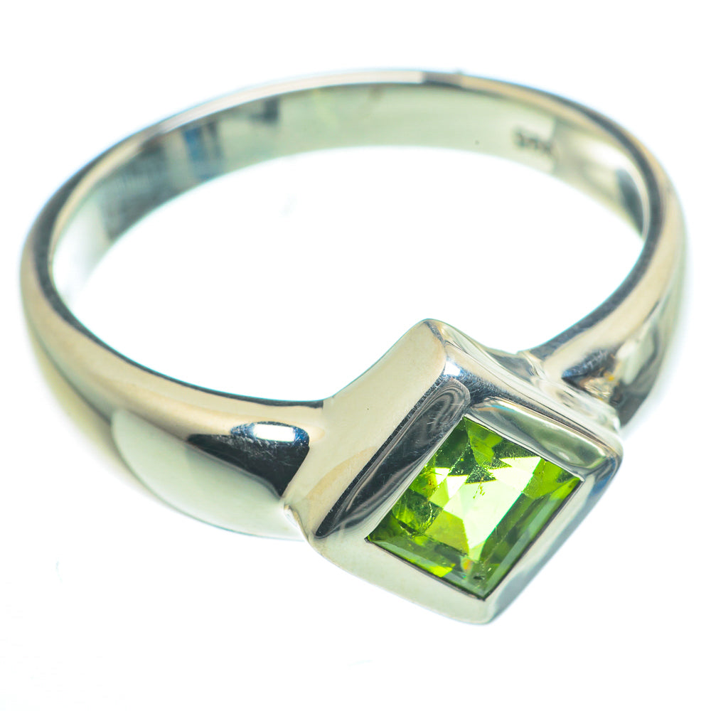 Peridot Rings handcrafted by Anasilvercos - RING63281
