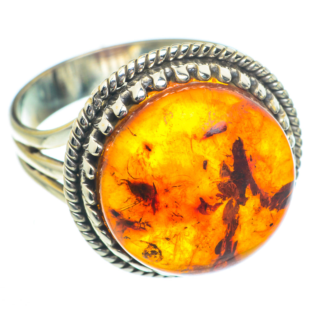 Baltic Amber Rings handcrafted by Anasilvercos - RING63310