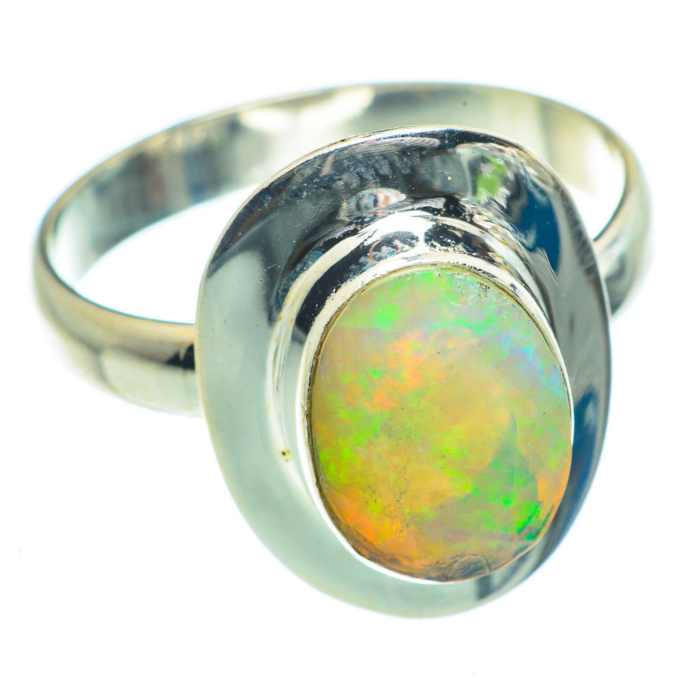 Ethiopian Opal Rings handcrafted by Anasilvercos - RING63331