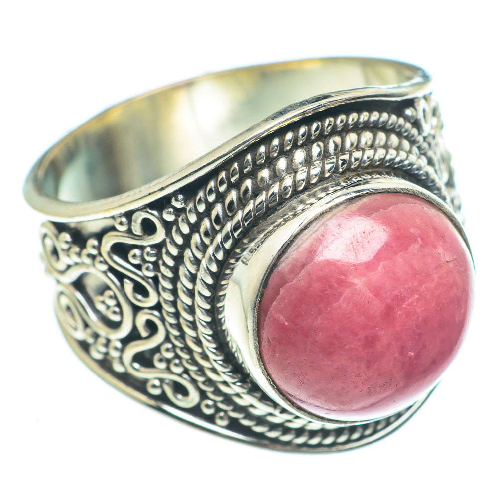 Rhodochrosite Rings handcrafted by Anasilvercos - RING63337