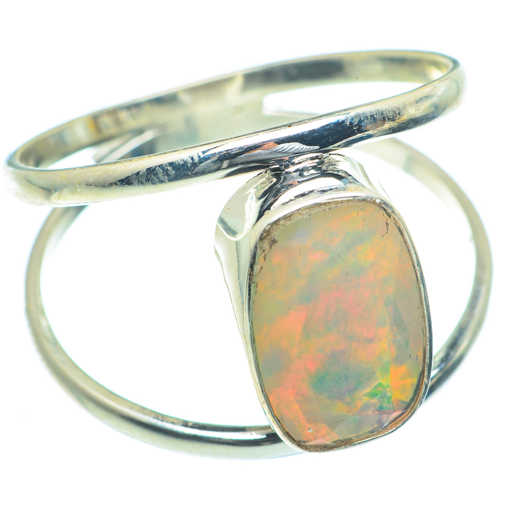 Ethiopian Opal Rings handcrafted by Anasilvercos - RING63342
