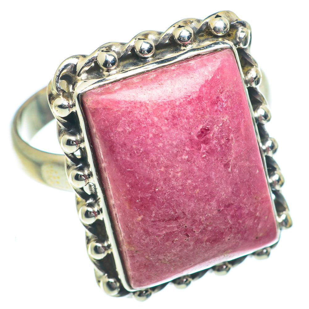 Rhodochrosite Rings handcrafted by Anasilvercos - RING63350