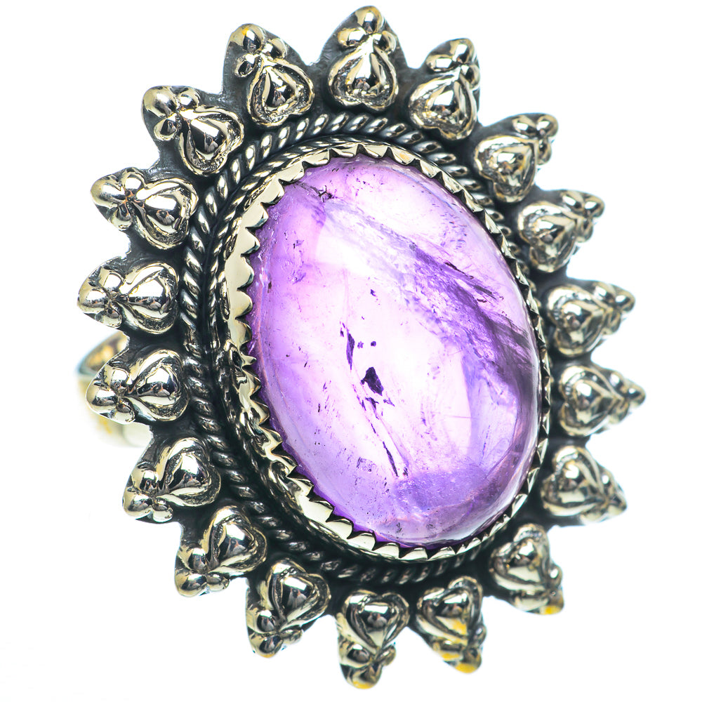 Amethyst Rings handcrafted by Anasilvercos - RING63352