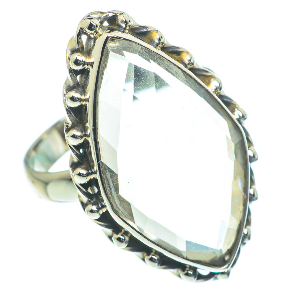 White Quartz Rings handcrafted by Anasilvercos - RING63355