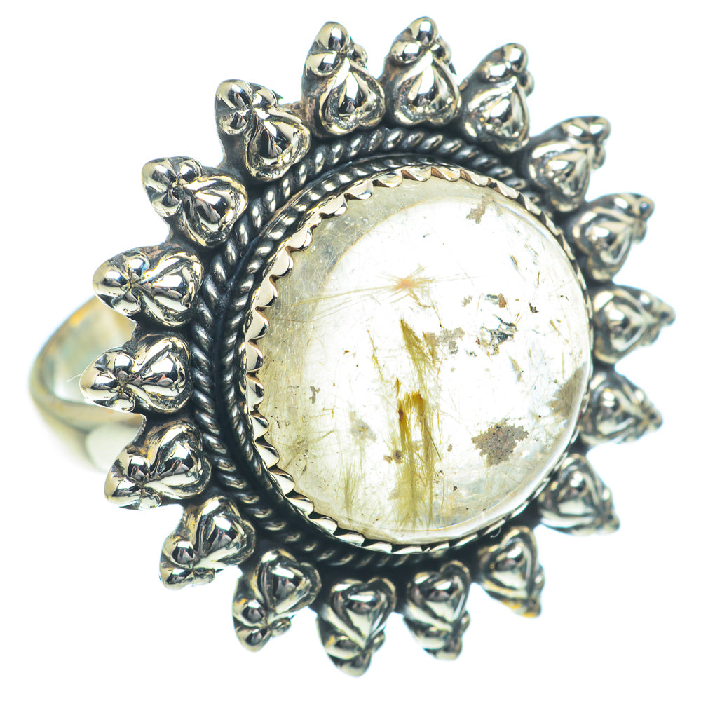 Prehnite Rings handcrafted by Anasilvercos - RING63356