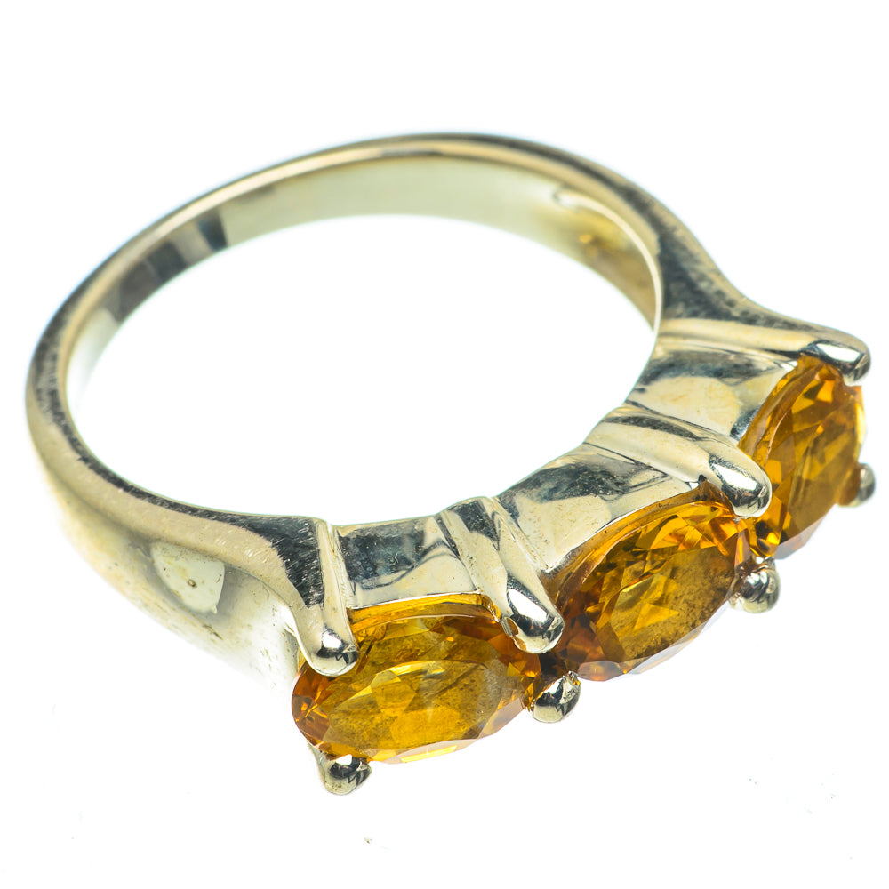 Citrine Rings handcrafted by Anasilvercos - RING63367