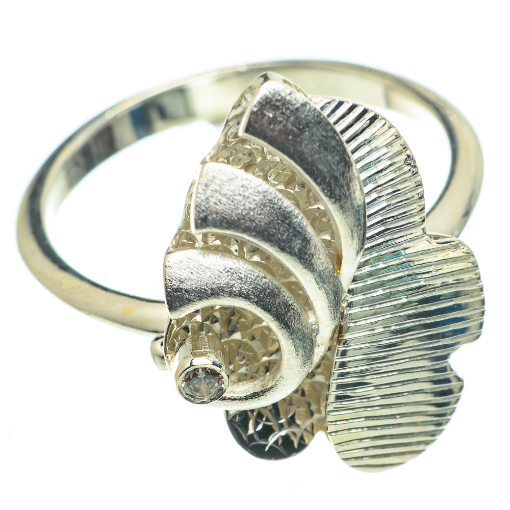 White Quartz Rings handcrafted by Anasilvercos - RING63380