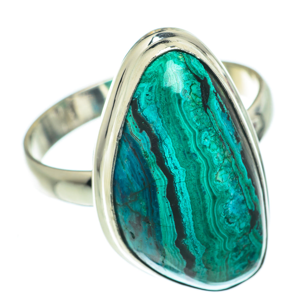 Chrysocolla Rings handcrafted by Anasilvercos - RING63389