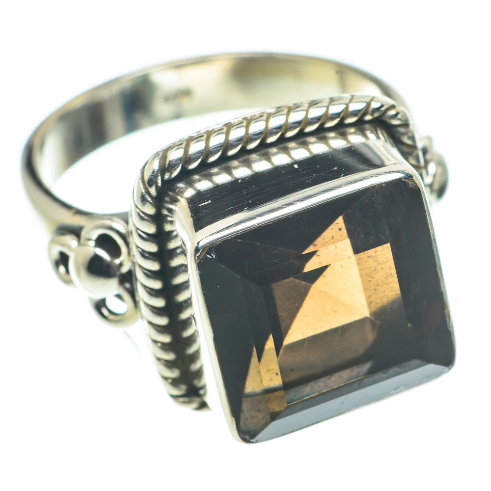 Smoky Quartz Rings handcrafted by Anasilvercos - RING63391