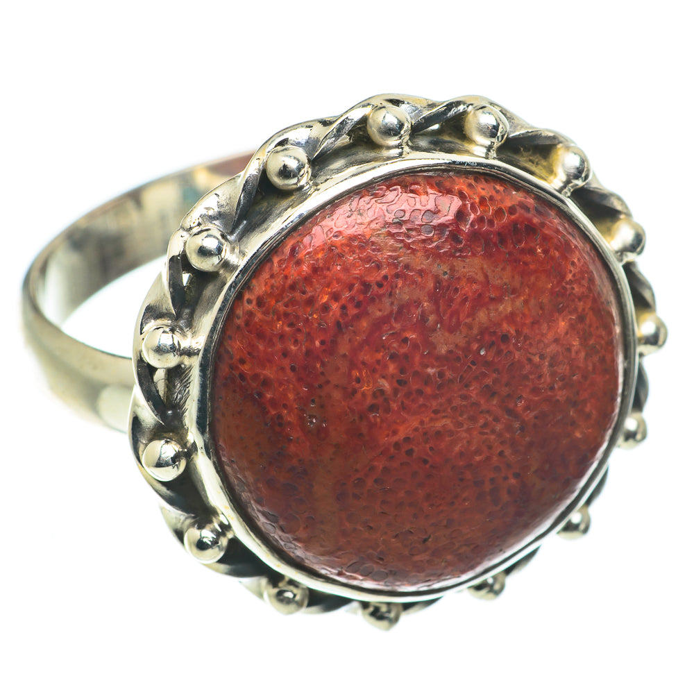 Sponge Coral Rings handcrafted by Anasilvercos - RING63392