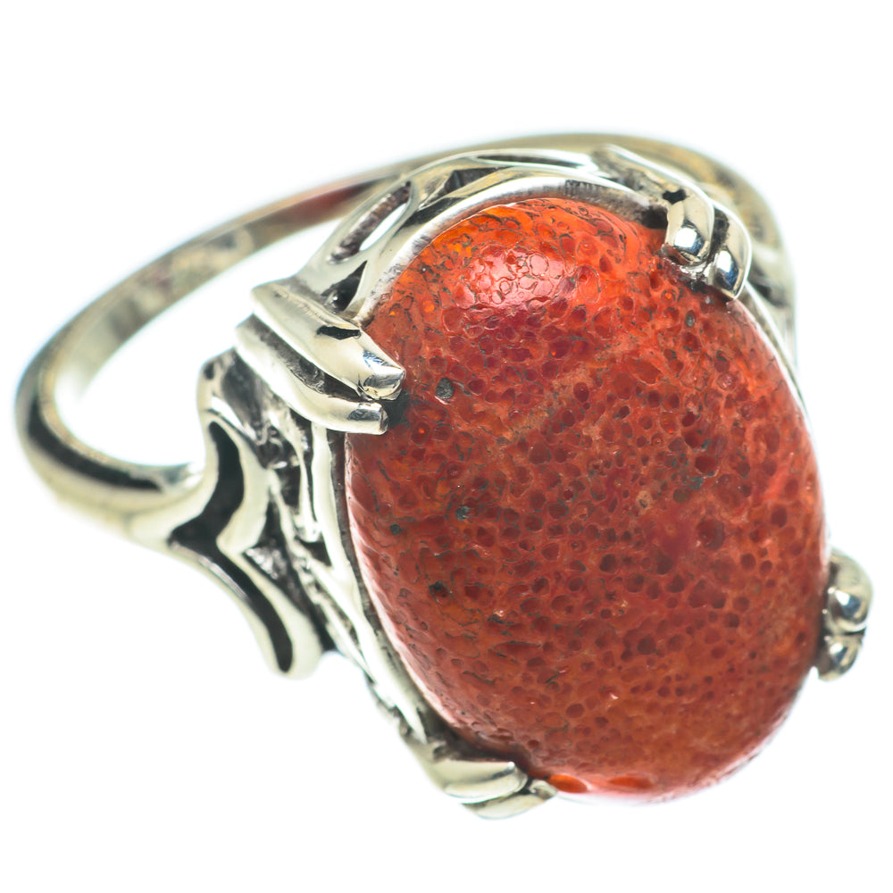 Sponge Coral Rings handcrafted by Anasilvercos - RING63393