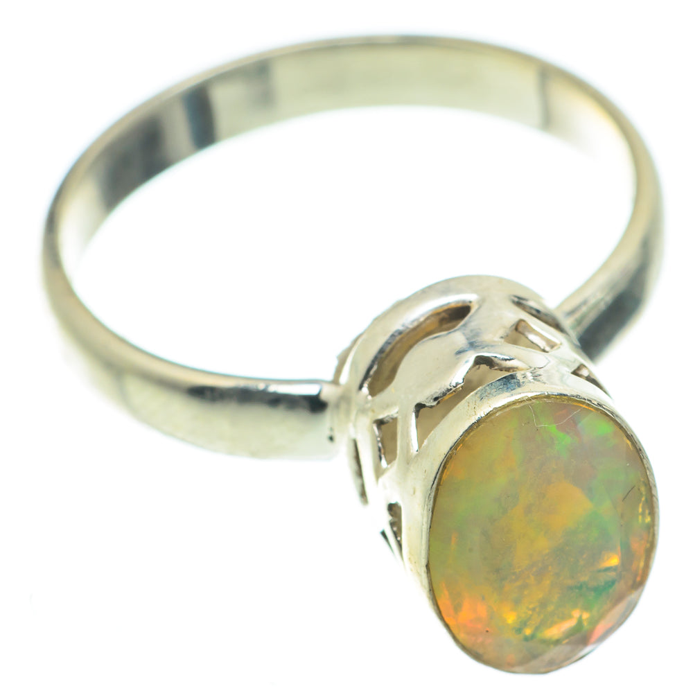 Ethiopian Opal Rings handcrafted by Anasilvercos - RING63404