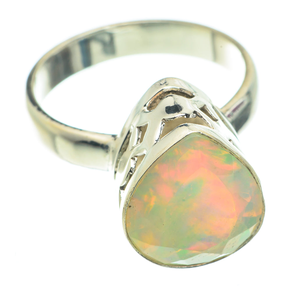 Ethiopian Opal Rings handcrafted by Anasilvercos - RING63408