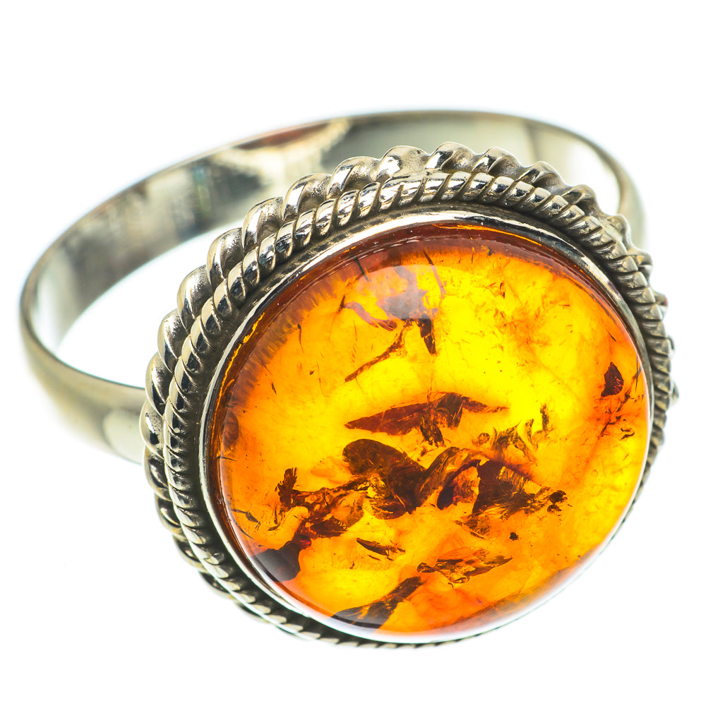 Baltic Amber Rings handcrafted by Anasilvercos - RING63416