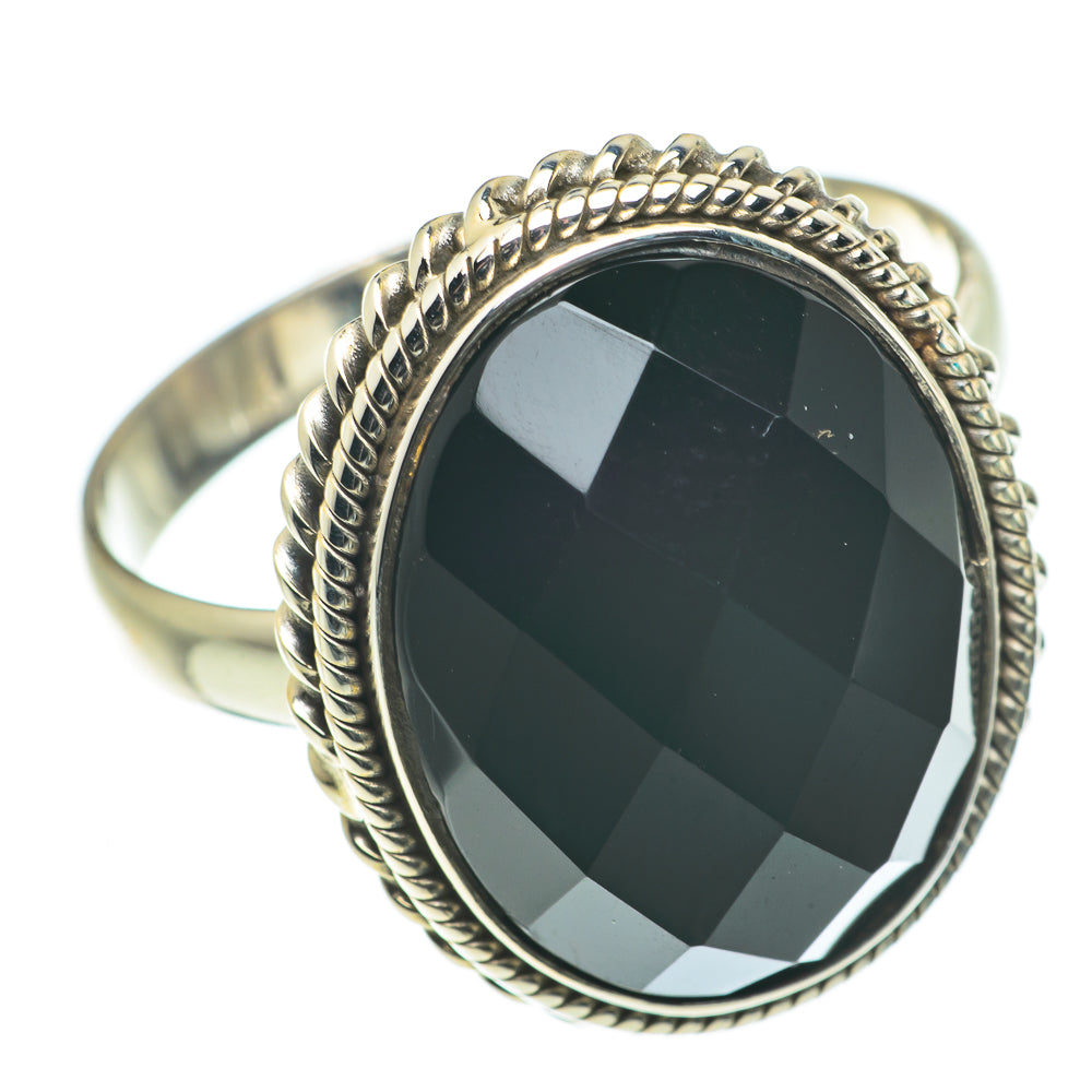 Black Onyx Rings handcrafted by Anasilvercos - RING63440