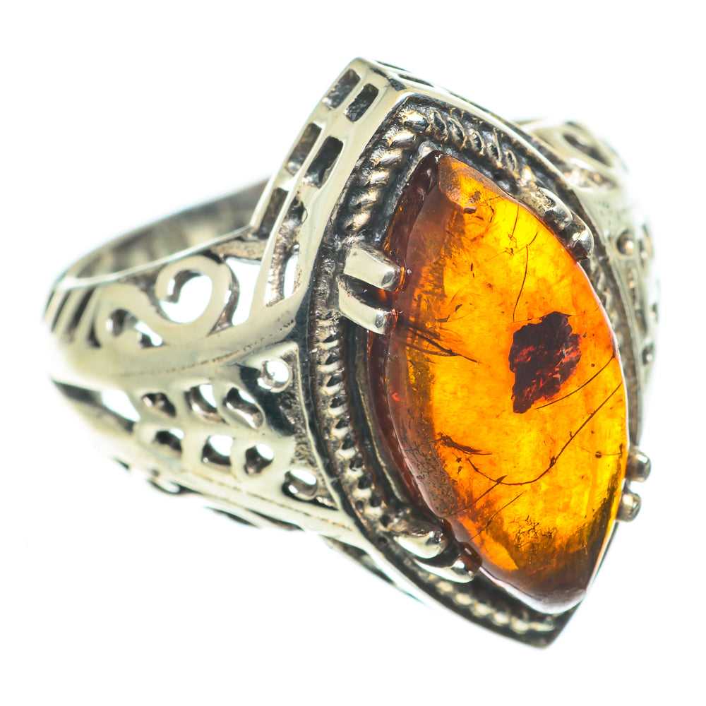 Baltic Amber Rings handcrafted by Anasilvercos - RING63454