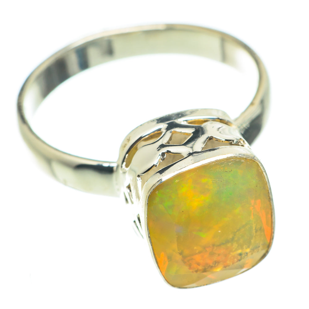 Ethiopian Opal Rings handcrafted by Anasilvercos - RING63465