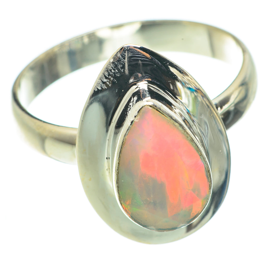 Ethiopian Opal Rings handcrafted by Anasilvercos - RING63481