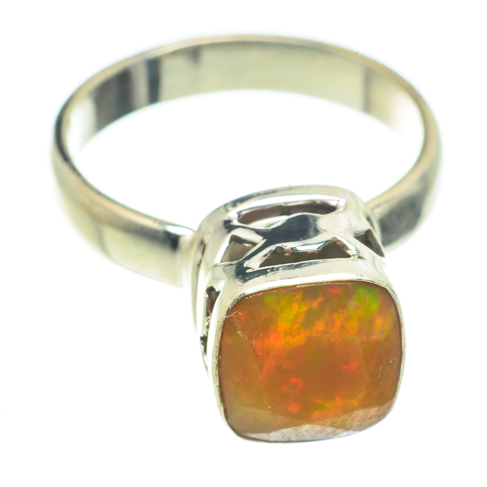 Ethiopian Opal Rings handcrafted by Anasilvercos - RING63482