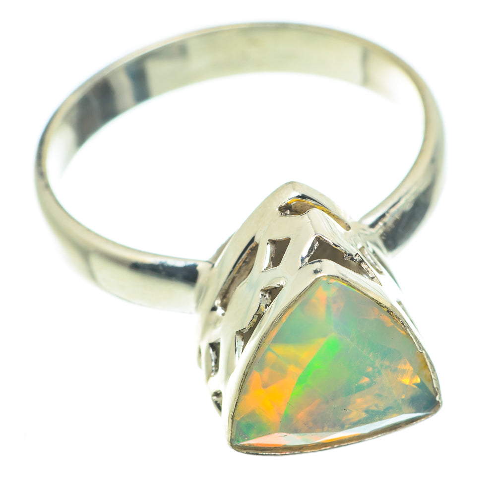 Ethiopian Opal Rings handcrafted by Anasilvercos - RING63483