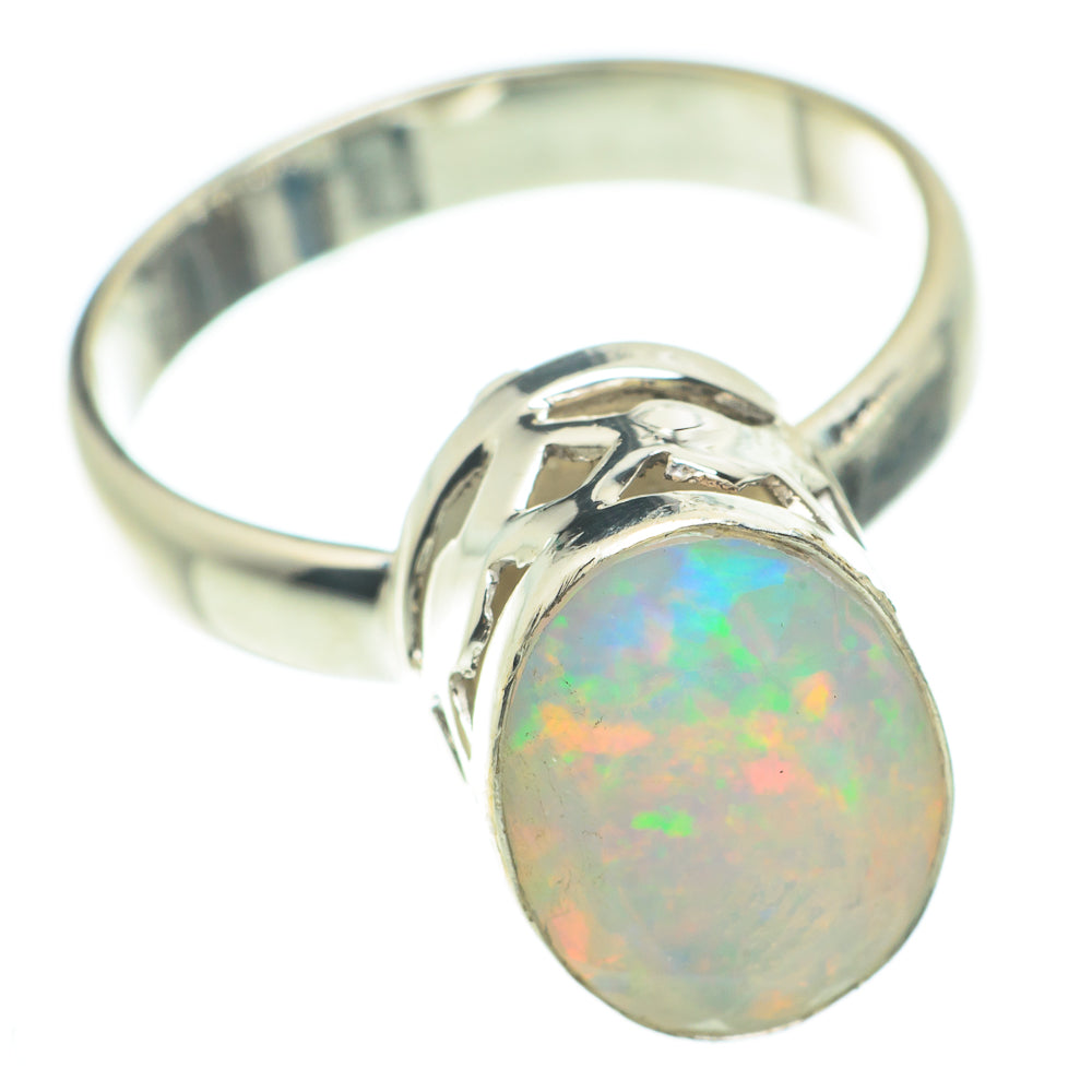 Ethiopian Opal Rings handcrafted by Anasilvercos - RING63498