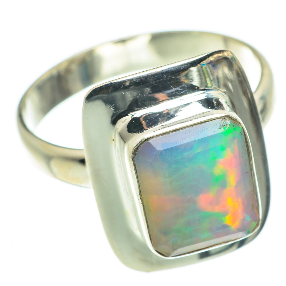 Ethiopian Opal Rings handcrafted by Anasilvercos - RING63512