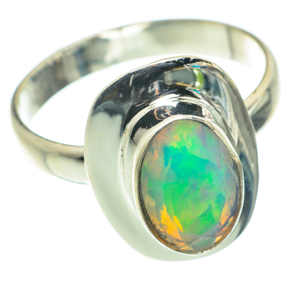 Ethiopian Opal Rings handcrafted by Anasilvercos - RING63513