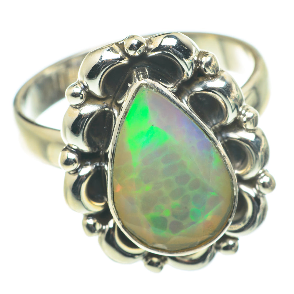 Ethiopian Opal Rings handcrafted by Anasilvercos - RING63521