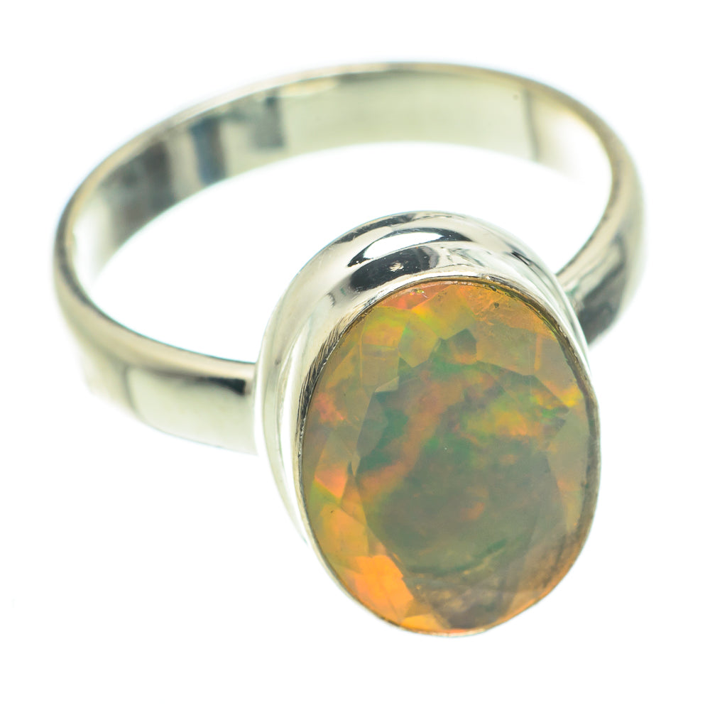 Ethiopian Opal Rings handcrafted by Anasilvercos - RING63533