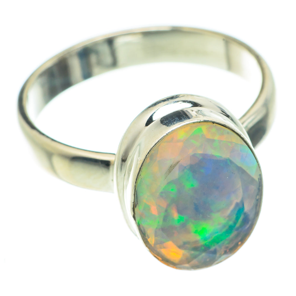Ethiopian Opal Rings handcrafted by Anasilvercos - RING63544