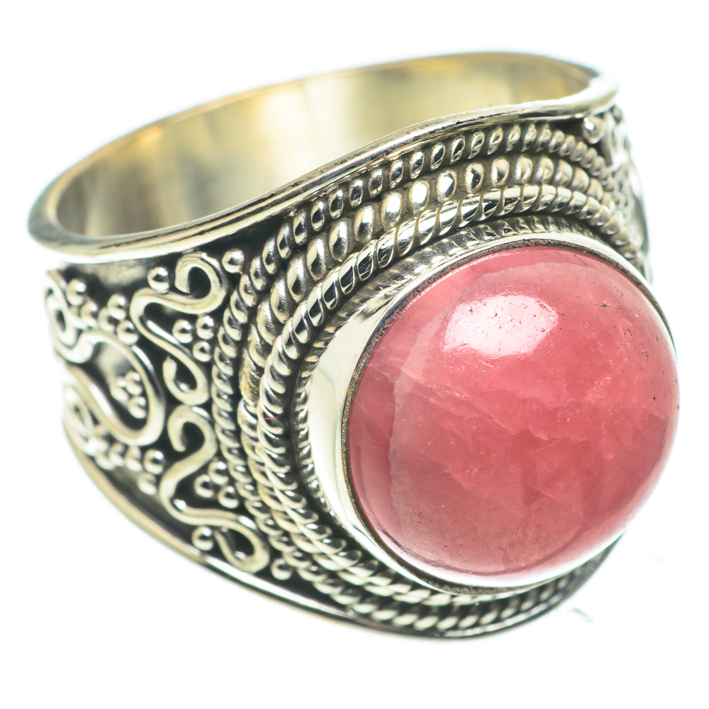 Rhodochrosite Rings handcrafted by Anasilvercos - RING63547