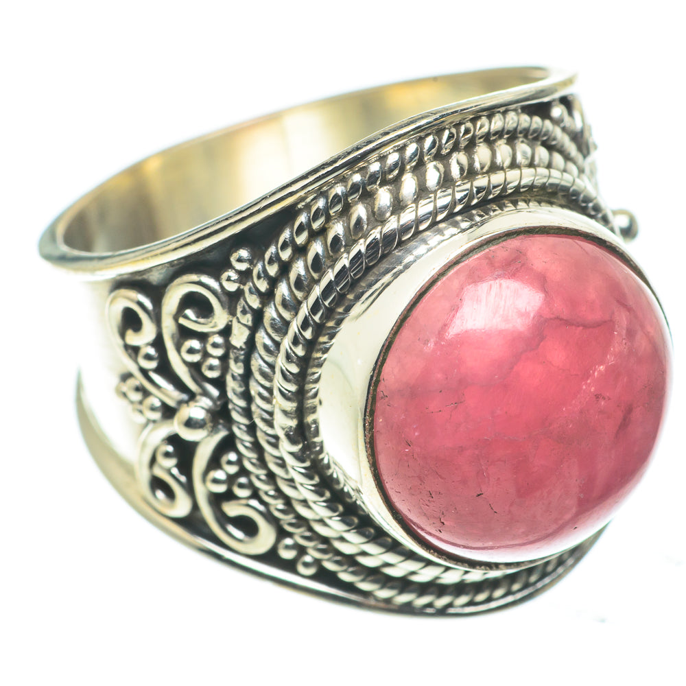 Rhodochrosite Rings handcrafted by Anasilvercos - RING63548