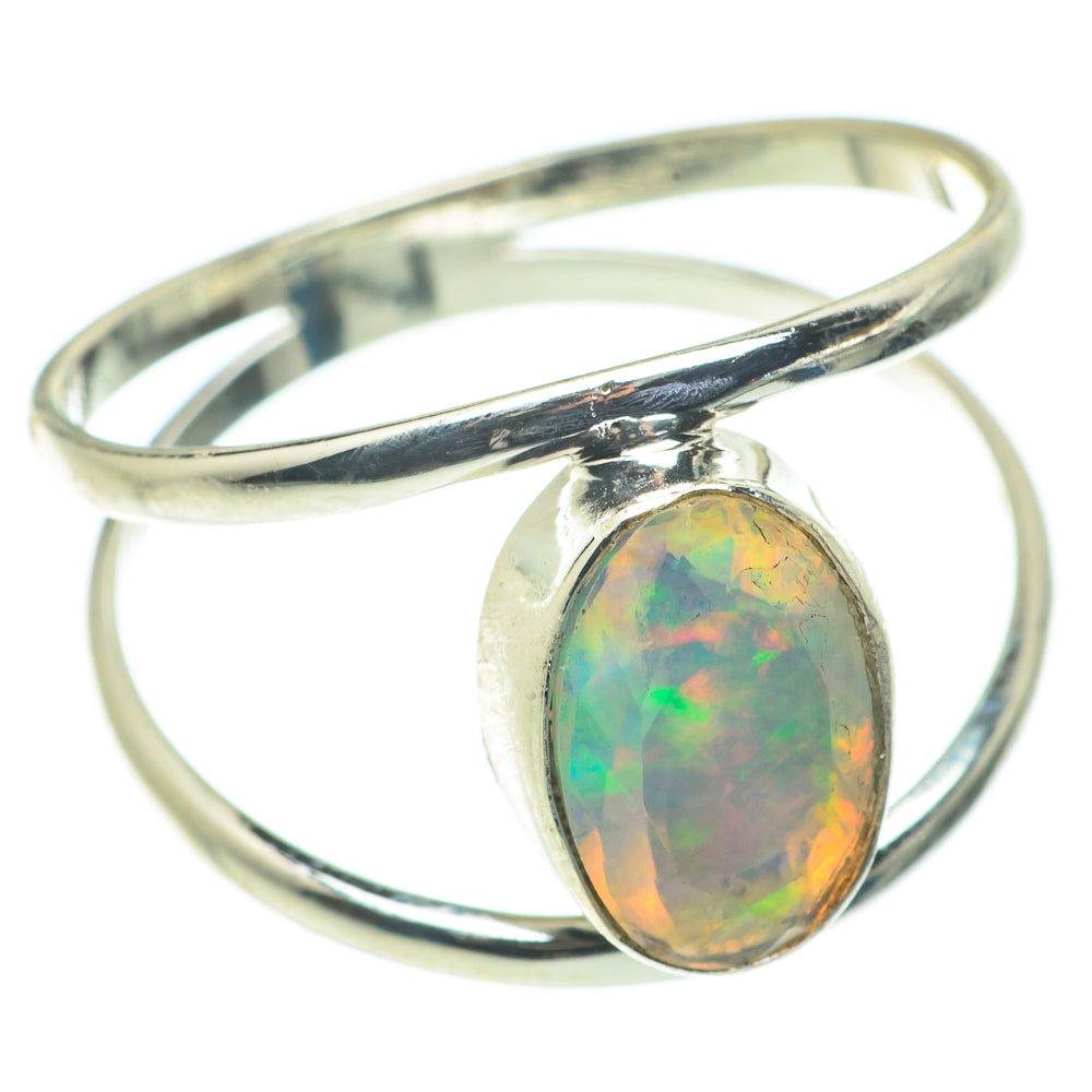 Ethiopian Opal Rings handcrafted by Anasilvercos - RING63554