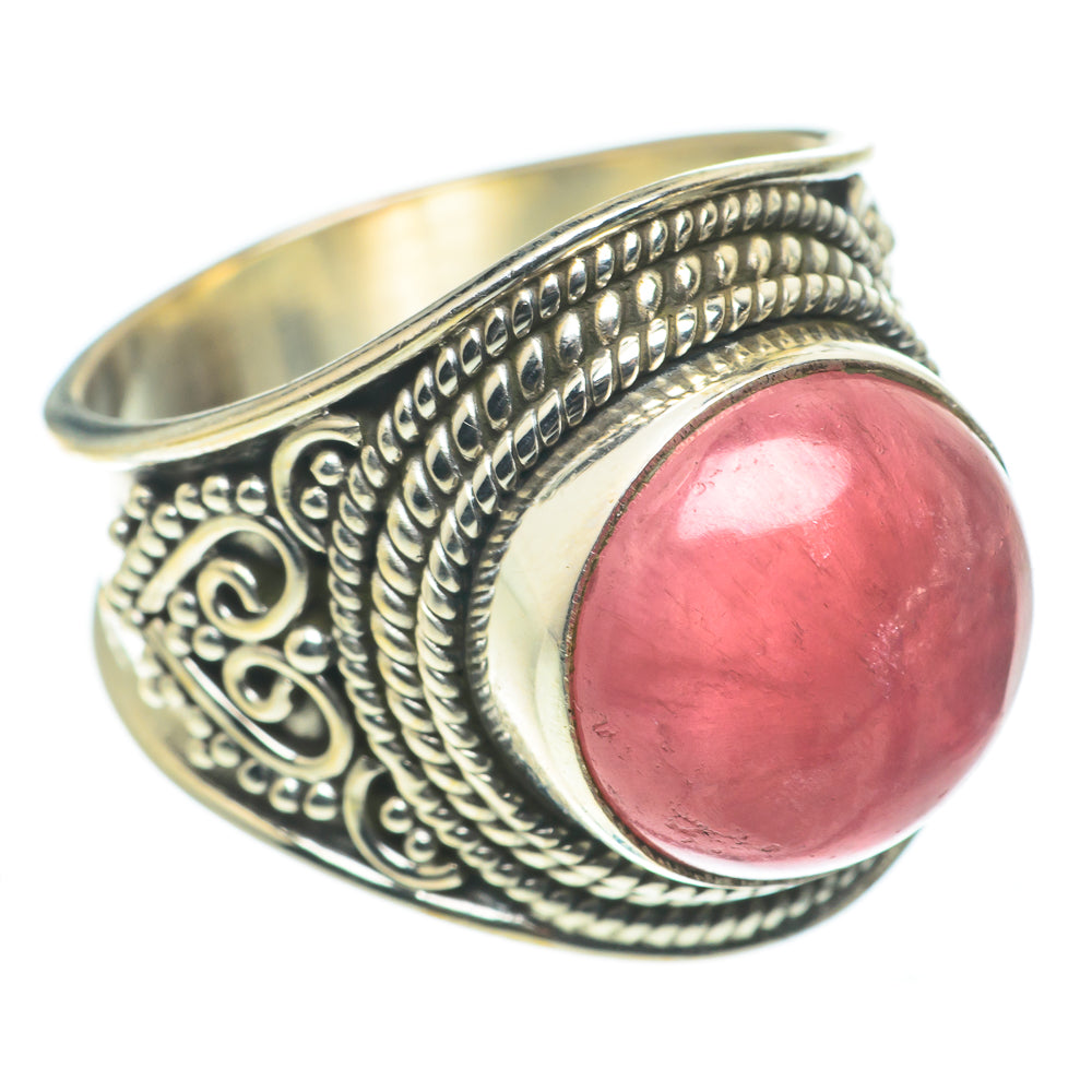 Rhodochrosite Rings handcrafted by Anasilvercos - RING63560