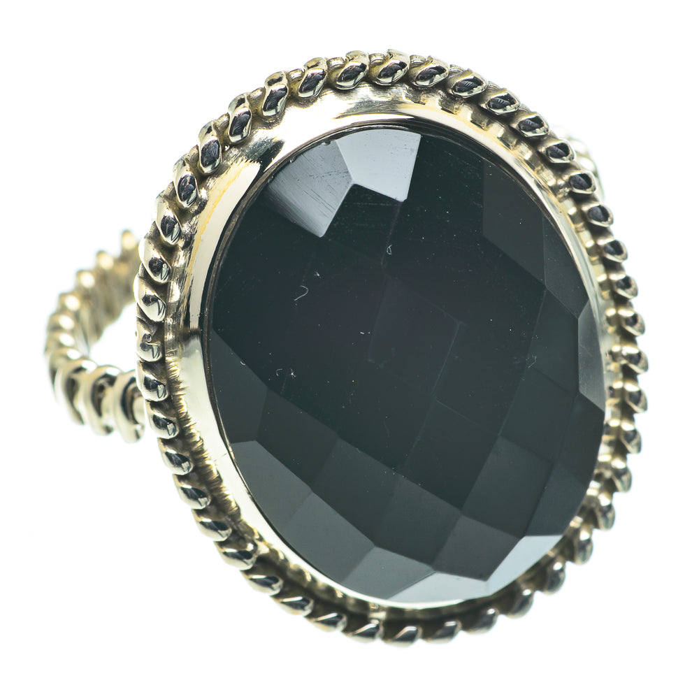Black Onyx Rings handcrafted by Anasilvercos - RING63569