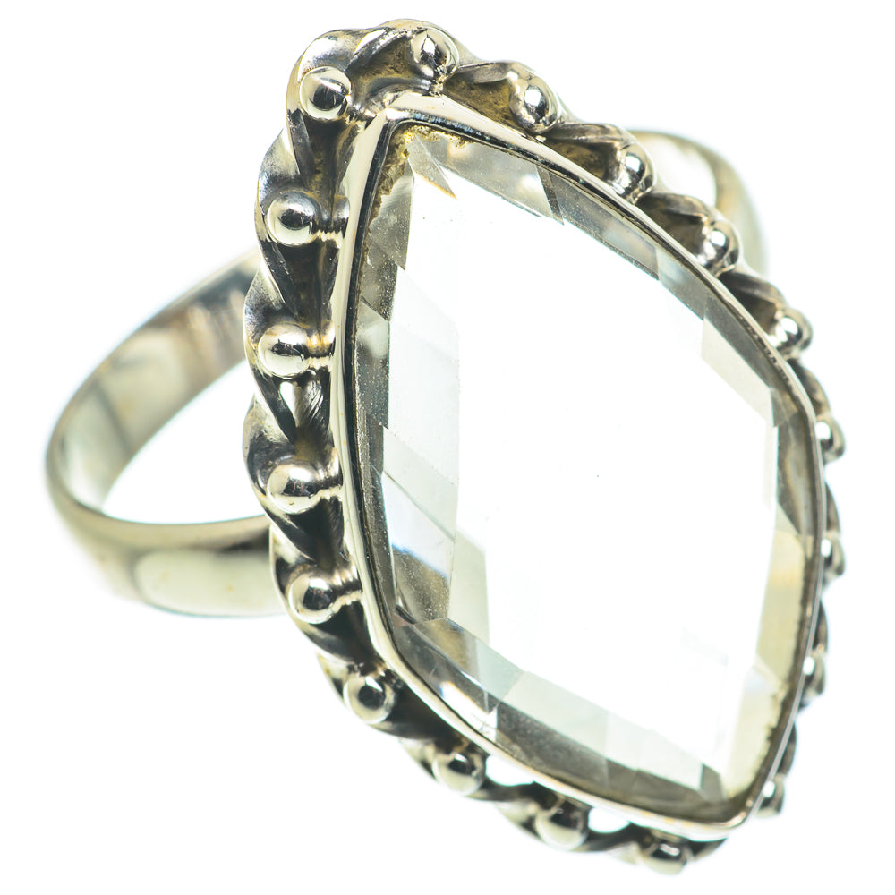 White Quartz Rings handcrafted by Anasilvercos - RING63570
