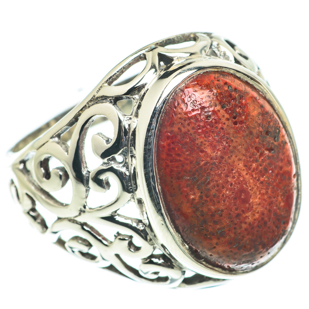 Sponge Coral Rings handcrafted by Anasilvercos - RING63584