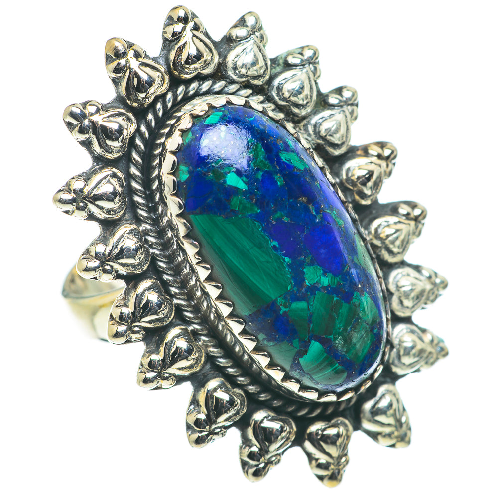 Azurite Rings handcrafted by Anasilvercos - RING63594
