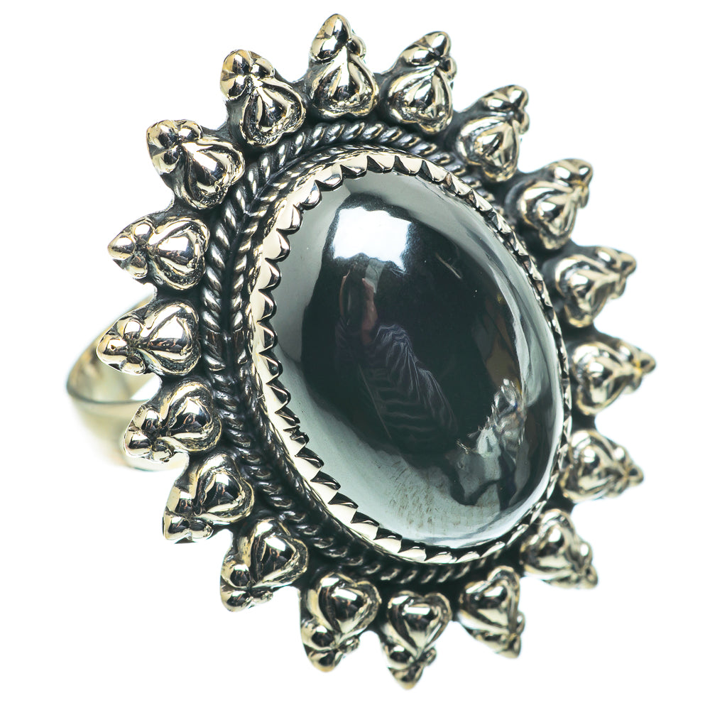 Hematite Rings handcrafted by Anasilvercos - RING63596