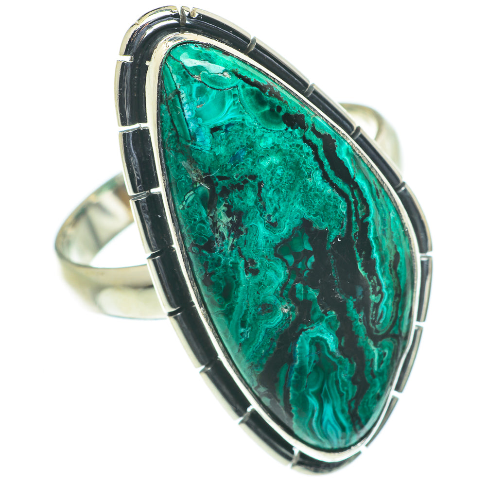 Chrysocolla Rings handcrafted by Anasilvercos - RING63599