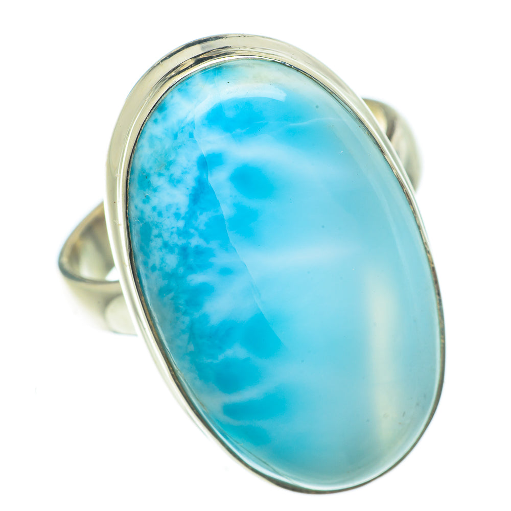 Larimar Rings handcrafted by Anasilvercos - RING63612