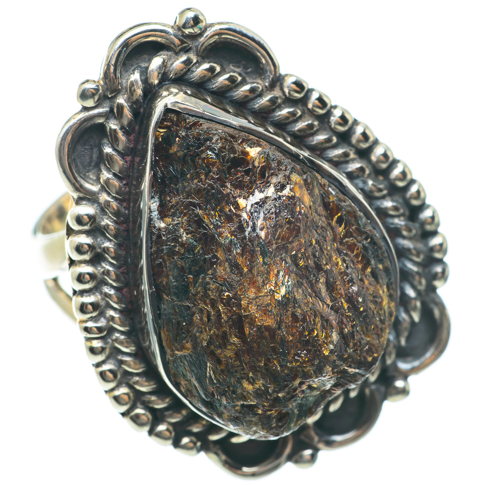 Astrophyllite Rings handcrafted by Anasilvercos - RING63619