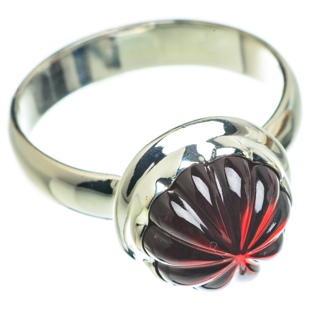 Garnet Rings handcrafted by Anasilvercos - RING63625