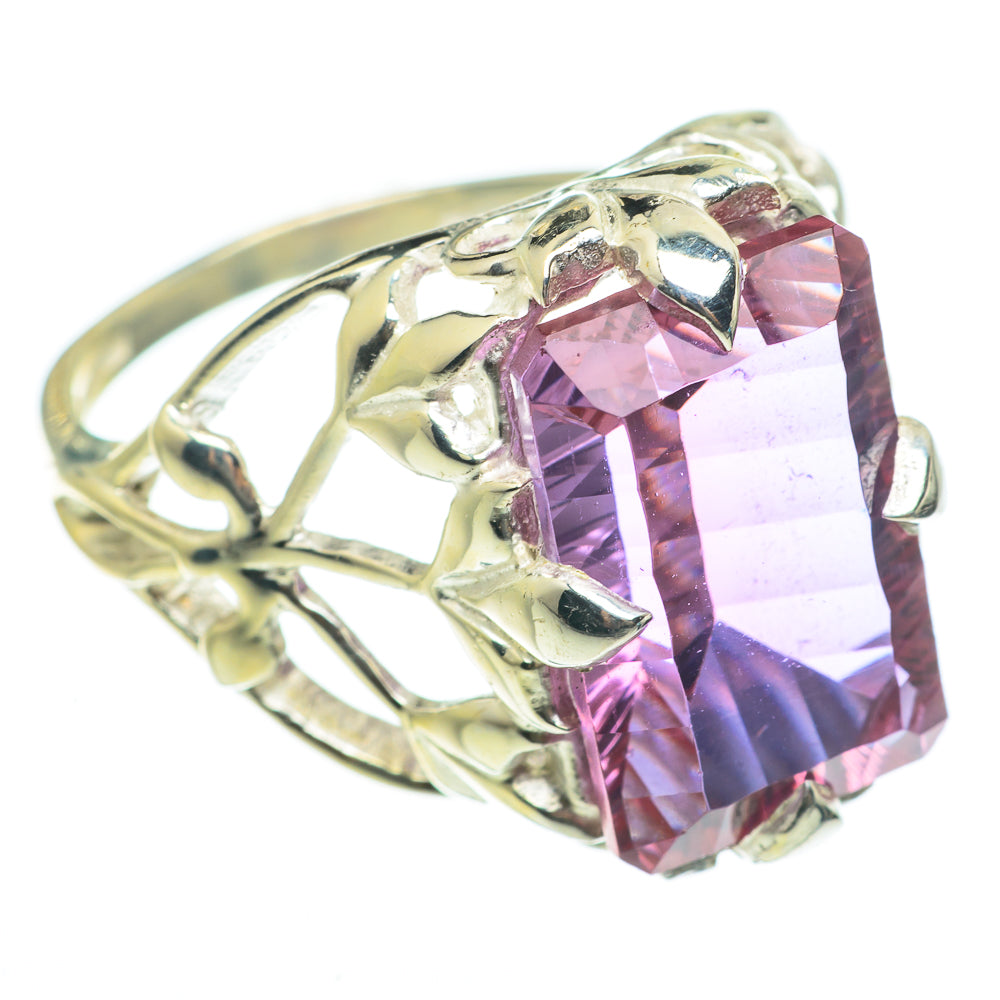 Color Change Alexandrite (lab.) Rings handcrafted by Anasilvercos - RING63656