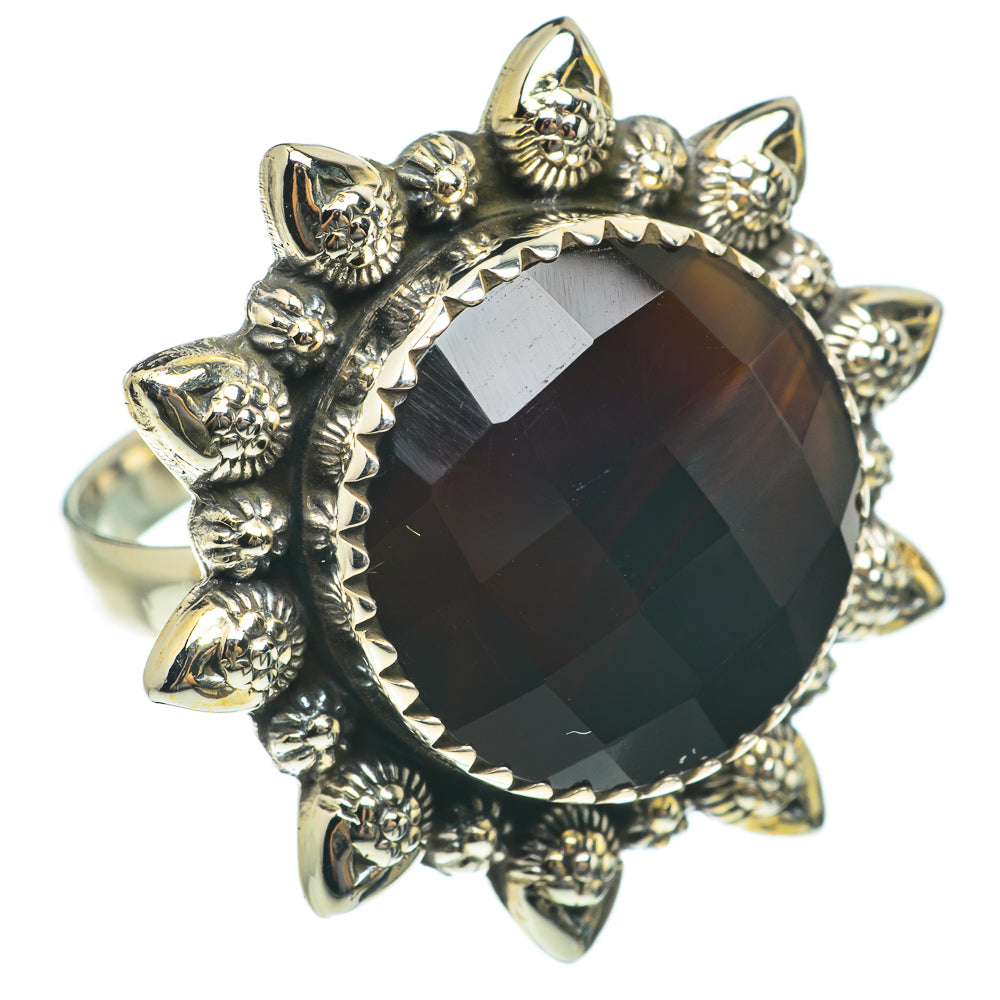 Black Onyx Rings handcrafted by Anasilvercos - RING63659