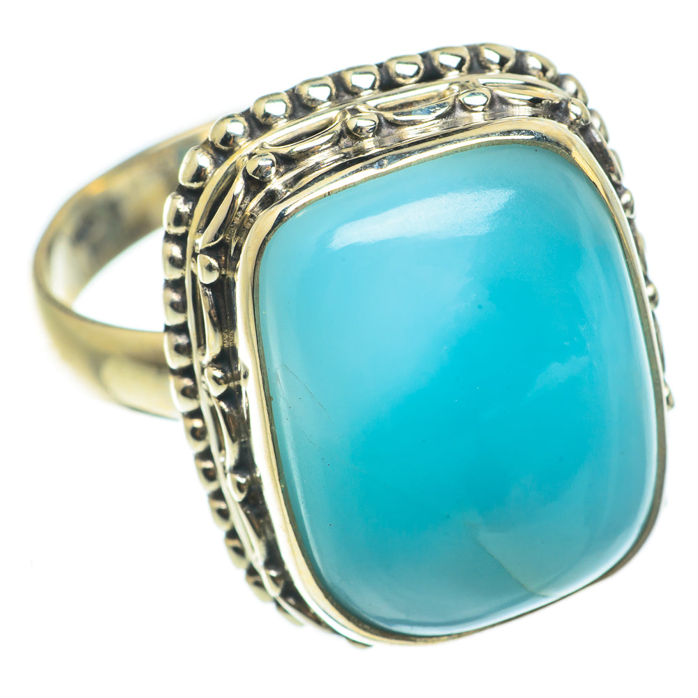 Larimar Rings handcrafted by Anasilvercos - RING63671