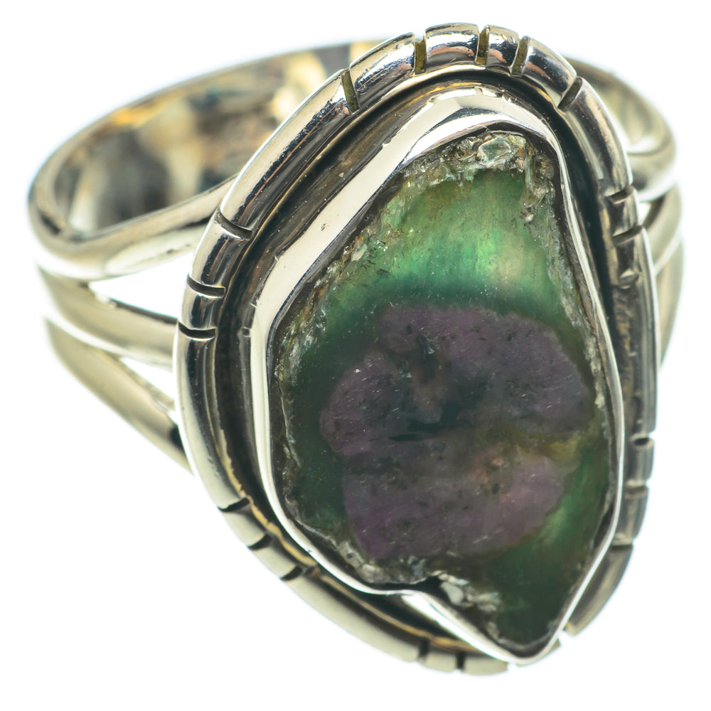 Ruby Fuchsite Rings handcrafted by Anasilvercos - RING63672