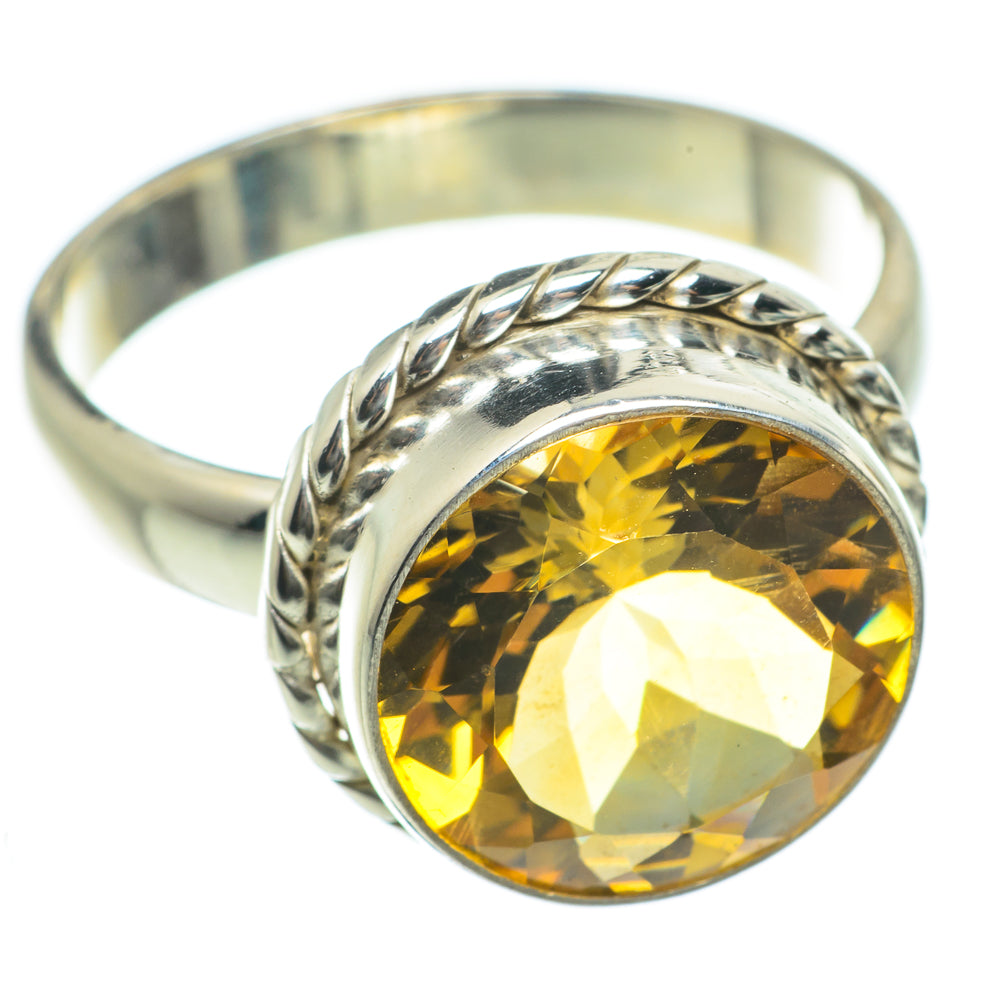 Citrine Rings handcrafted by Anasilvercos - RING63676